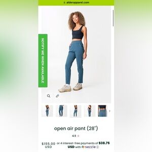 Alder Open Air Pants